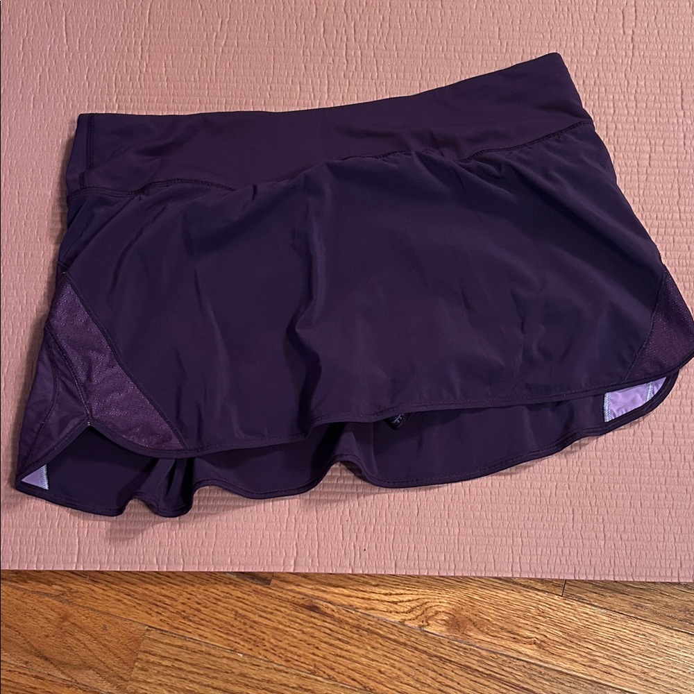 Lululemon deep Purple Athletic Skort